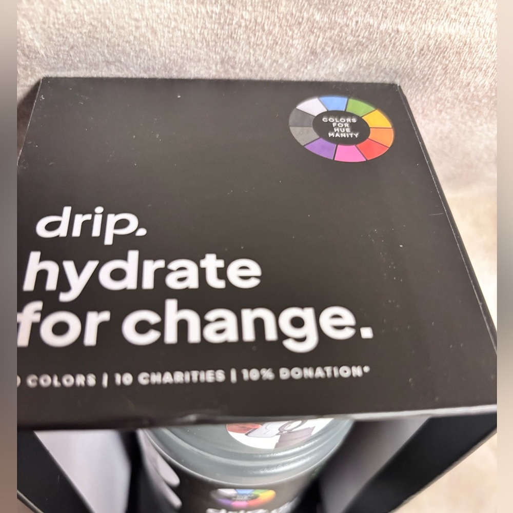 Drip Bluetooth Speaker Water Bottle - Gray NEW - Picture 5 of 5